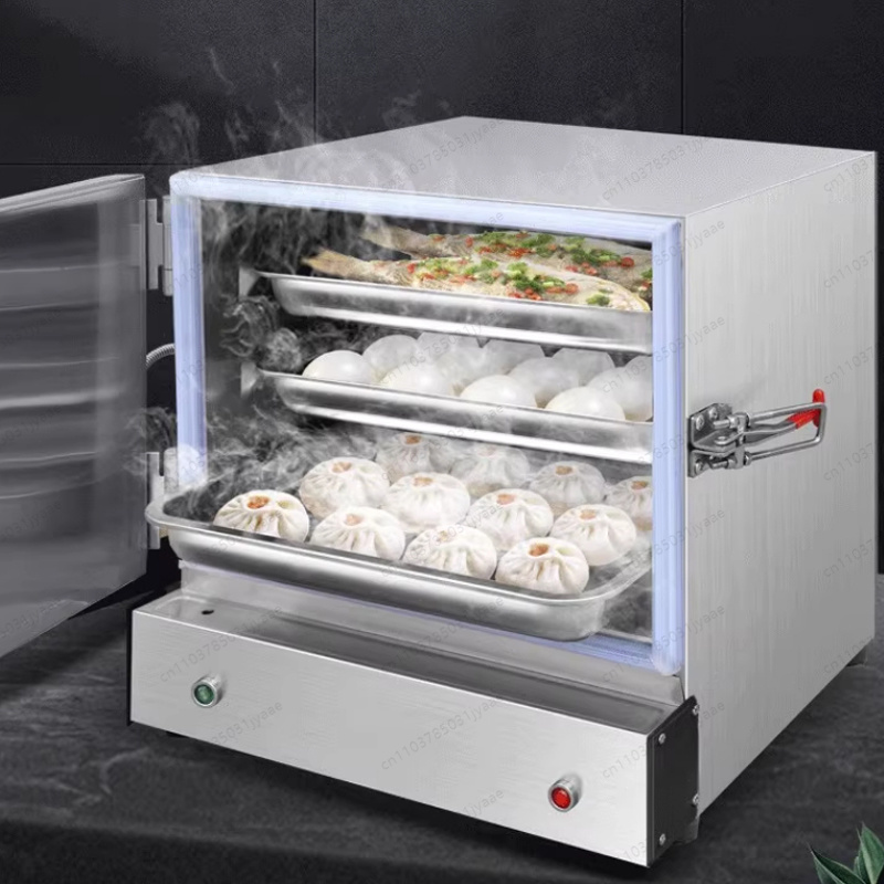 Commercial Kitchen Steamer - Electric Steamer Stainless Steel Commercial Steamer