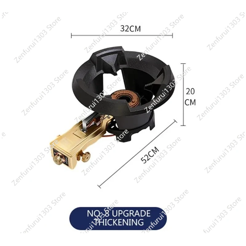 Commercial Kitchen Warmer - Commercial Fierce Fire Gas Stove Single