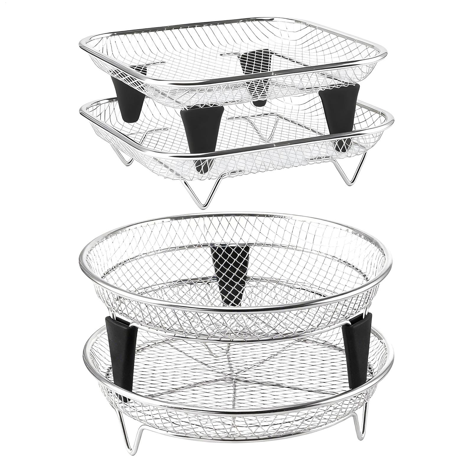 Air Fryer Basket Stainless Ste - огляд і ціна Commercial Kitchen Steamer