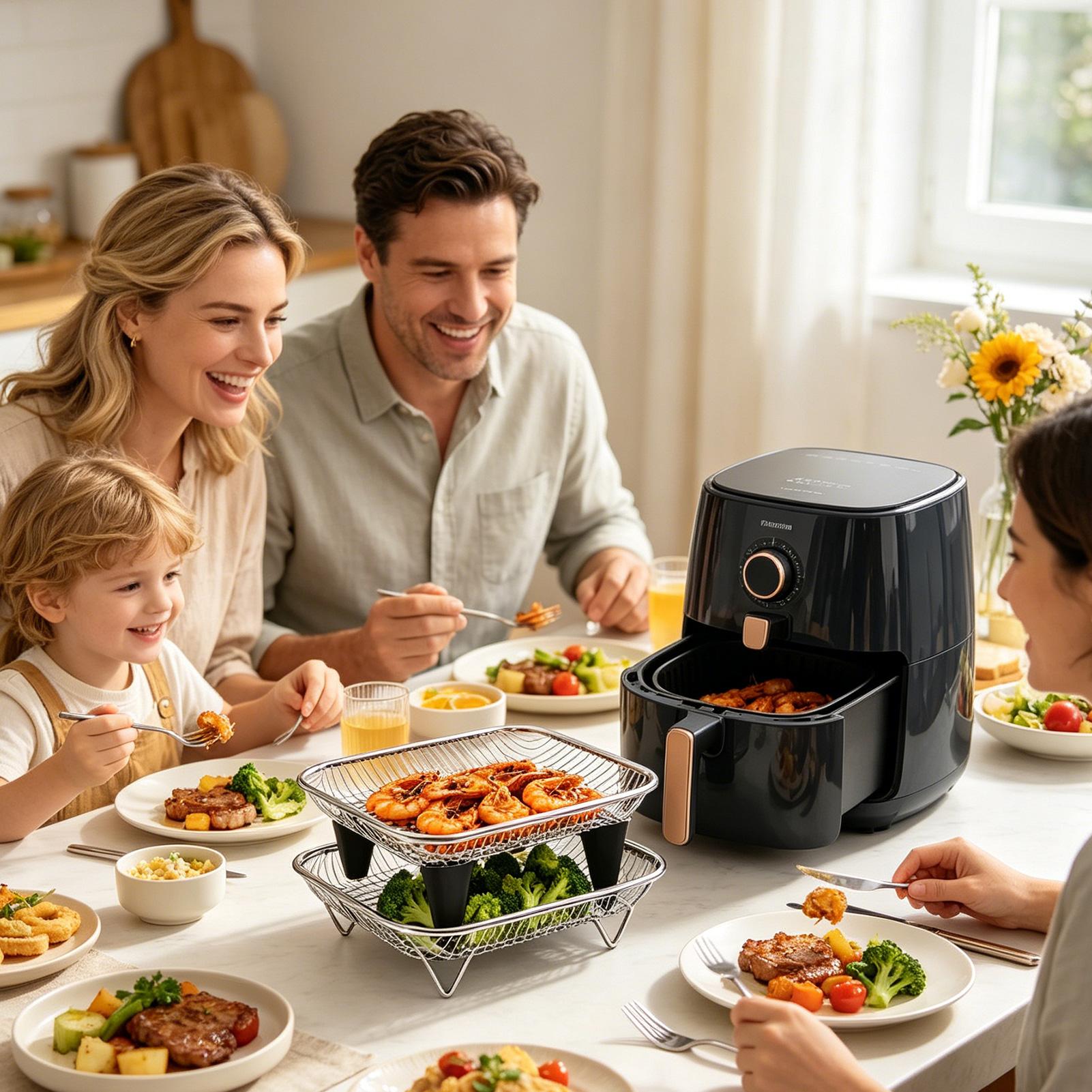 Air Fryer Basket Stainless Ste - огляд і ціна Commercial Kitchen Steamer