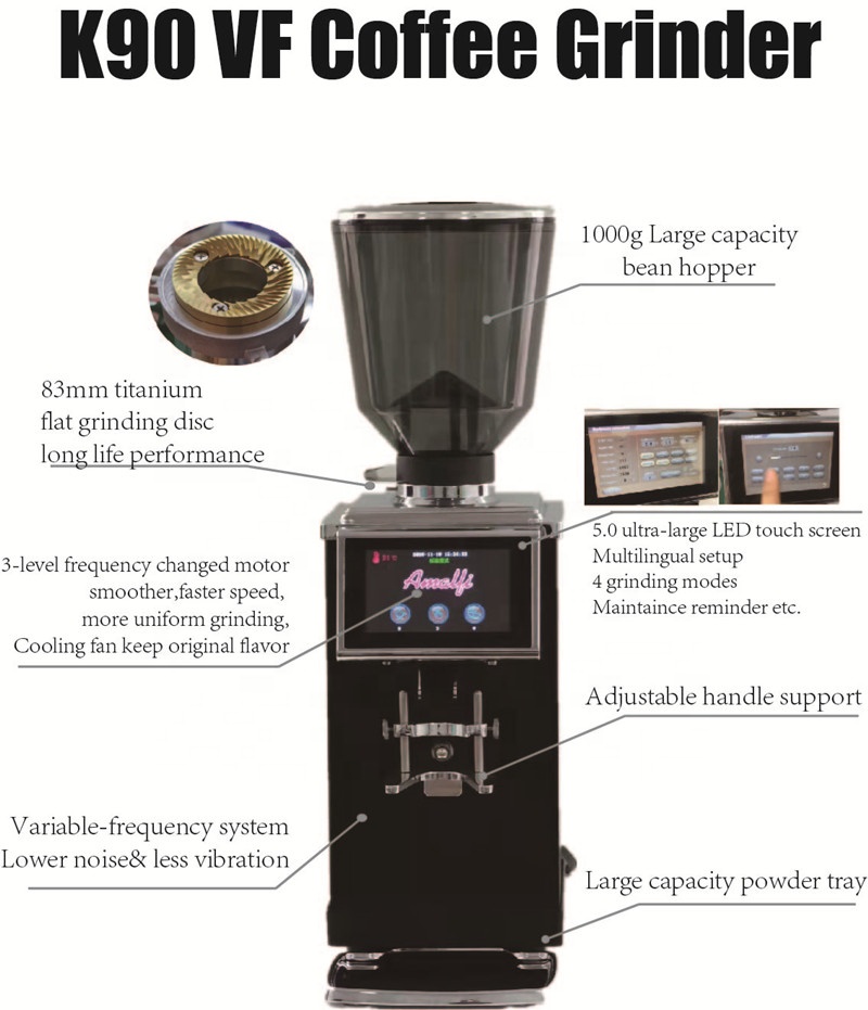 K90 Professional Touch-screen  - огляд і ціна Commercial Espresso Machine