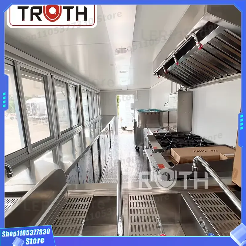 Mobile Food Truck Trailer Full - огляд і ціна Commercial Kitchen Vendor