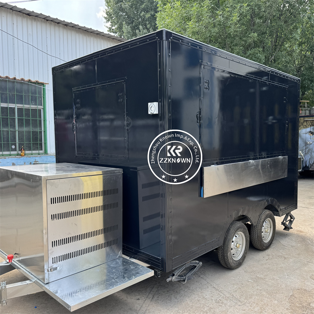 Factory Built Fast Food Truck  - огляд і ціна Commercial Kitchen Vendor