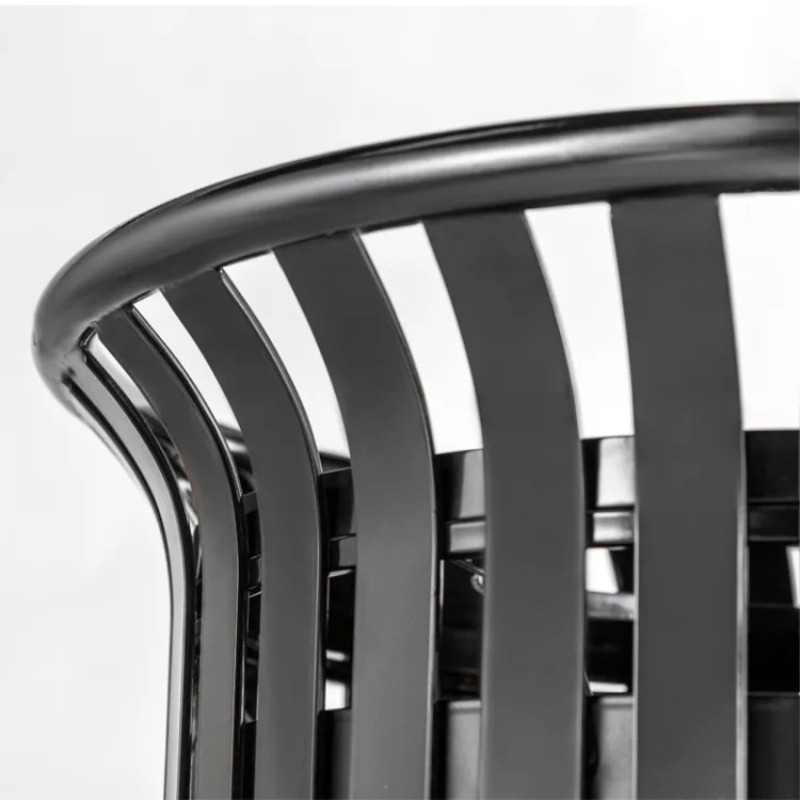 Garbage Outdoor Metal Scrap Bl - огляд і ціна Commercial Kitchen Garbage Can