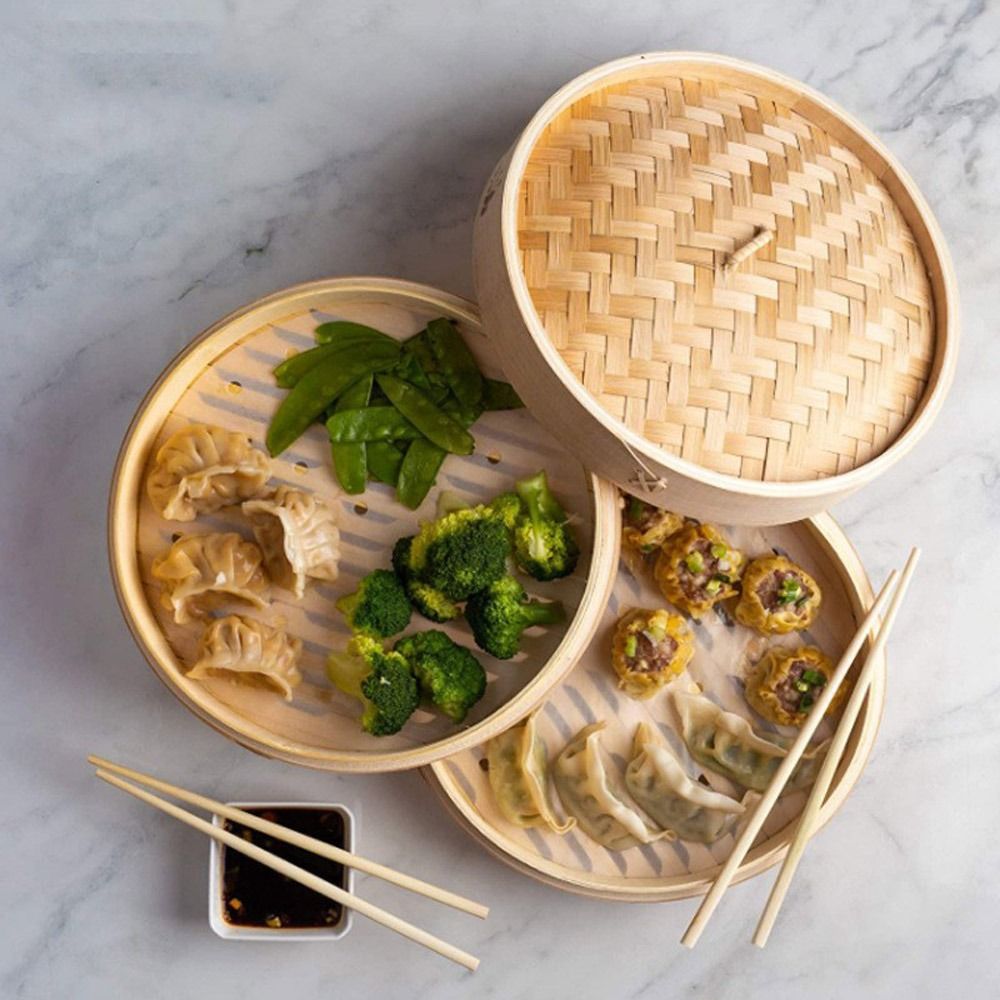 Chinese Steamer Bamboo Steamer - огляд і ціна Commercial Kitchen Steamer