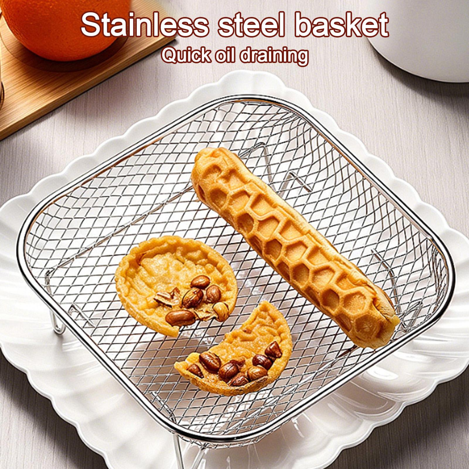 Stackable Air Fryer Grill Rack - огляд і ціна Commercial Kitchen Steamer