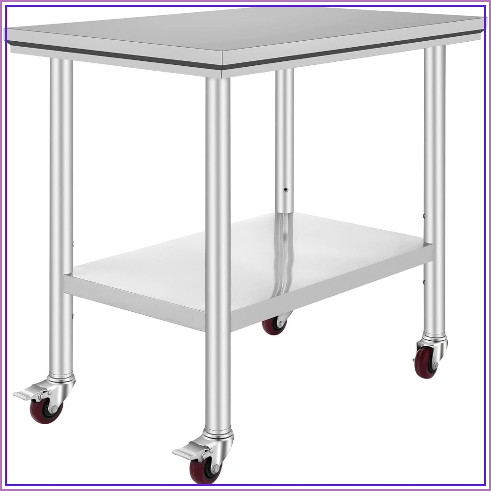 Stainless Steel Work Table 36x - огляд і ціна Commercial Kitchen Images