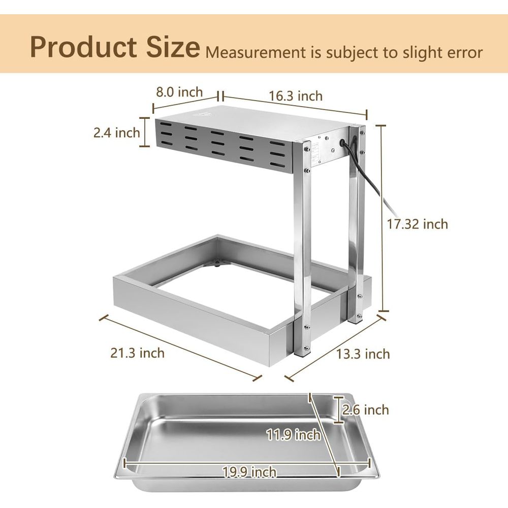 French Fry Warmer, Commercial  - огляд і ціна Commercial Kitchen Warmer