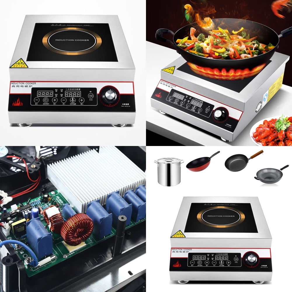 5000W Induction Cooker for Com - огляд і ціна Commercial Kitchen Zones