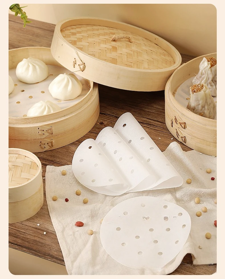 100Pcs Food Grade Disposable S - огляд і ціна Commercial Kitchen Steamer