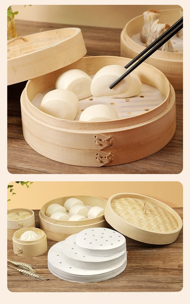100Pcs Food Grade Disposable S - огляд і ціна Commercial Kitchen Steamer