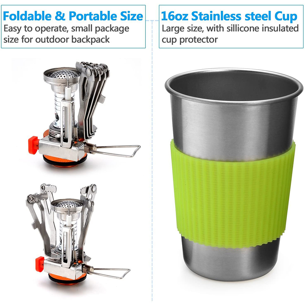 Camping Cookware Kit with Stov - огляд і ціна Commercial Kitchen Warmer