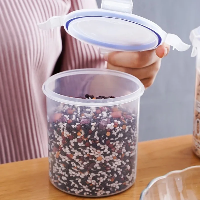 1/4PCS Sealed Jars With Scale  - огляд і ціна Commercial Kitchen Refrigerator